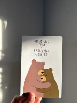 Tarjetas Postal "Abrazo de oso"