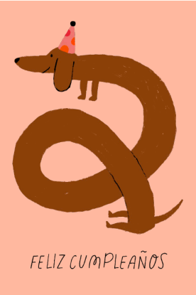 Postalperrosalchicha Tarjetas Postal "Perro Salchicha"